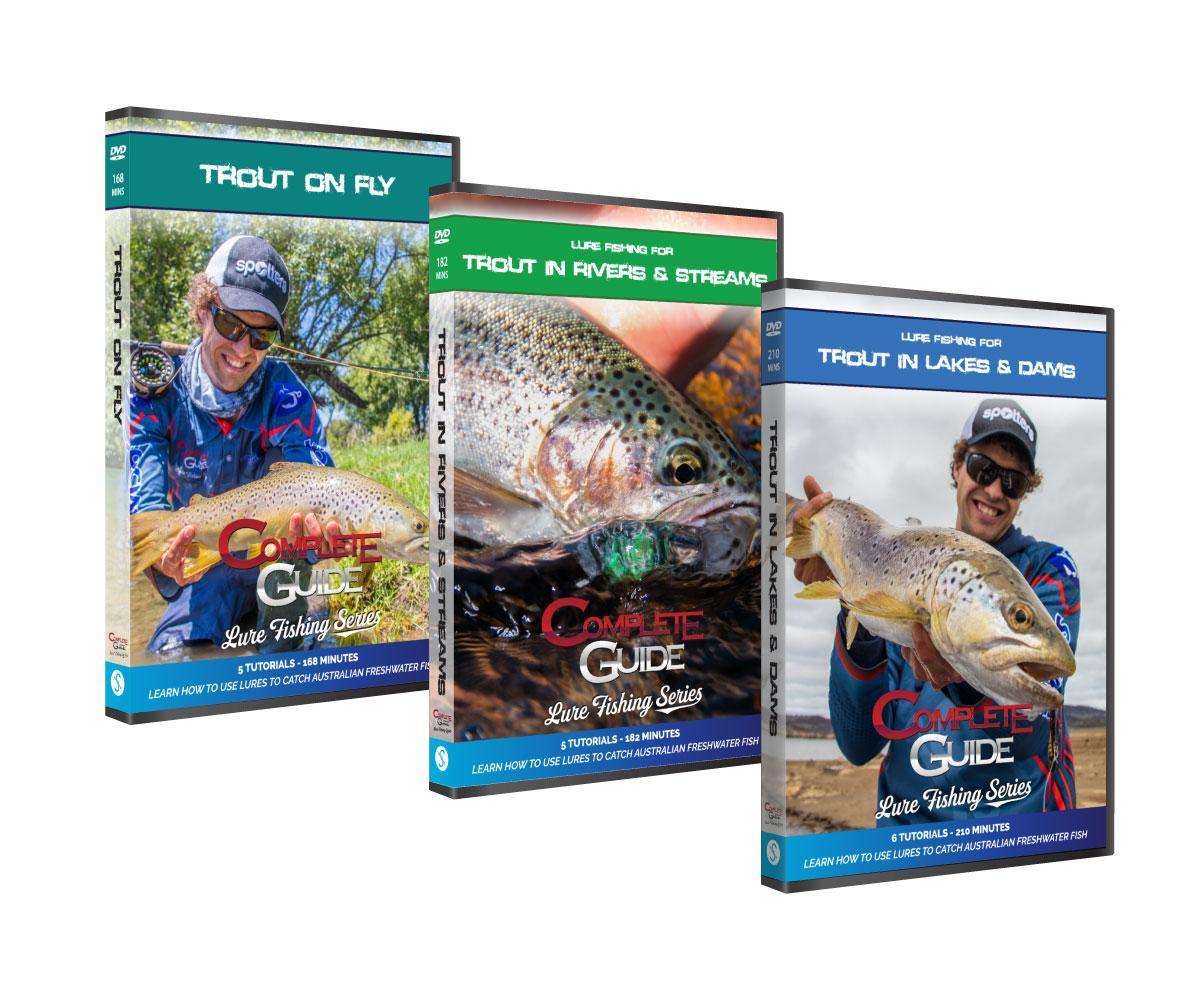 Complete Guide DVD Series - Trout Pack-0