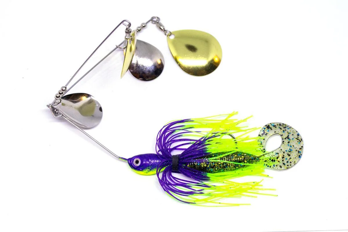 Mud Guts Quadspin 5/8oz Spinnerbait-924